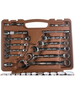 Купить Набор инструментов для автомобиля с 12-гр. головками 1/2&quot;DR и 1/4&quot;DR, 82 предмета Ombra OMT82S12  в E-mobi