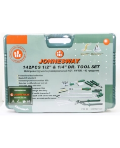 Купить Универсальный набор инструмента 1/4, 1/2DR Jonnesway S04H524142S 46100  в E-mobi