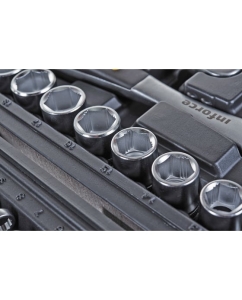 Купить Набор инструментов Inforce 85 предметов 1/2&quot;, 1/4&quot; Inforce, Сталь Cr-V, Профессиональный, 06-07-14  в E-mobi