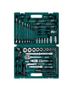 Купить Универсальный набор инструмента KRAFTOOL Extrem-76 76 предм., (1/2