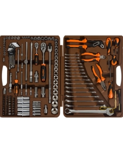 Купить Универсальный набор инструмента Ombra 143 предмета 55565 OMT143SL в E-mobi