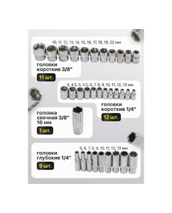 Купить Набор инструментов WMC TOOLS 94 предметов WMC-4941-5DS(52709)  в E-mobi