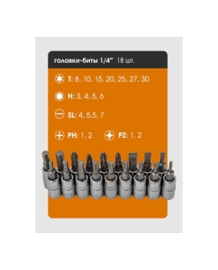 Купить Набор инструментов в пластиковом кейсе FORSTIME 1/4&quot;, 3/8&quot; 108 предметов FT-41082-5DS(57355)  в E-mobi