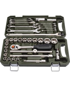 Купить Набор головок 1/2 дюйма с комбинированными ключами, 35 предметов Дело техники 620735 в E-mobi