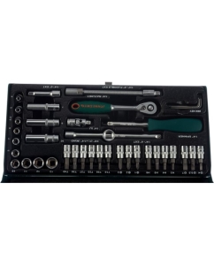 Купить Набор торцевых головок 1/4"DR 4-13 мм, 41 предмет Jonnesway S04H2141S  в E-mobi