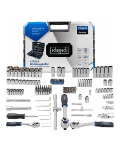 Купить Набор инструментов Scheppach 179 предметов 1/4 3/8 1/2 Sch-41793-5(60808) в E-mobi