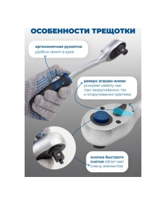 Купить Набор инструментов Scheppach 179 предметов 1/4 3/8 1/2 Sch-41793-5(60808)  в E-mobi