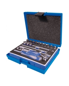 Купить Набор шестигранных торцевых головок с принадлежностями KING TONY 1/4&quot; 4-14 мм 21 предмет 2524MRV  в E-mobi