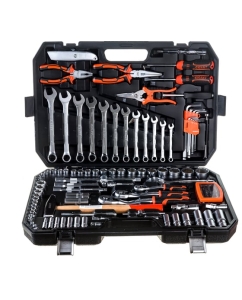 Купить Набор автомобильного инструмента Gigant 131 предмет, Сталь Cr-V, GAS 131S в E-mobi