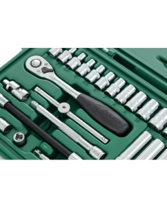 Купить Набор торцевых головок с принадлежностями, 36 шт, 1/4 DR, Sata 09001  в E-mobi