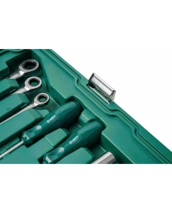 Купить Набор инструмента Sata 129 предметов, специализированный, сервисн. пласт.кейс 09014G  в E-mobi