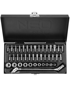 Купить Набор сменных головок NEO Tools 1/4 41 шт 08-603 в E-mobi