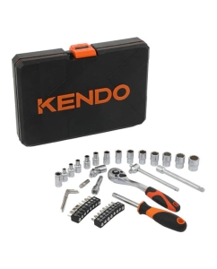 Купить Набор инструмента с трещоткой KENDO 1/4