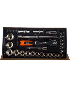 Купить Набор сменных головок 1/2, 27 шт. NEO Tools 84-238  в E-mobi