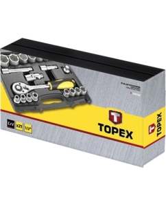 Купить Головки сменные 21 шт. (1/2&quot;, CrV) TOPEX 38D642  в E-mobi