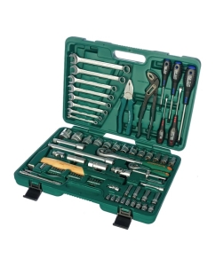 Купить Универсальный набор торцевых головок 77 шт Jonnesway S04H52477S 47567 в E-mobi