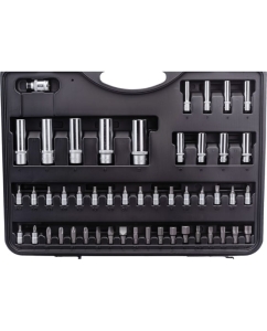 Купить Набор головок и приспособлений FORCE 1/2 1/4 108 предметов 41082R  в E-mobi