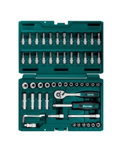 Купить Универсальный набор инструмента KRAFTOOL X-drive 57 предметов, 1/4