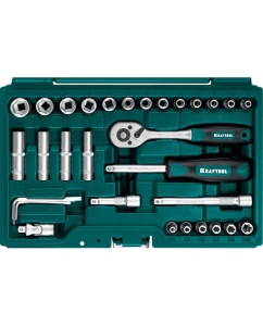 Купить Универсальный набор инструмента KRAFTOOL X-drive 57 предметов, 1/4&quot; 27885-H57  в E-mobi