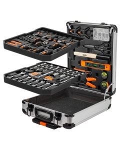 Купить Набор инструментов ISMA в пластиковом кейсе (186 предметов) ISMA-ISMA186-3(57361) в E-mobi