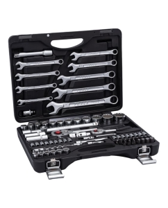 Купить Набор инструментов FORCE 82 предмета 12 гранные головки 1/4, 1/2 4821R-9 в E-mobi