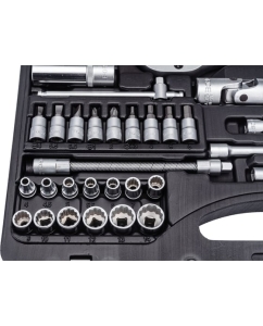 Купить Набор инструментов FORCE 82 предмета 12 гранные головки 1/4, 1/2 4821R-9  в E-mobi