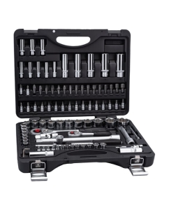 Купить Набор инструментов FORCE 94 предмета с универсальными 6-гранными головками для целых и сорванных граней (SL) 1/4 1/2 4941R в E-mobi