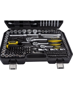 Купить Набор инструмента ЭВРИКА 1*2&quot;&amp;1*4&quot;&amp;3*8&quot;, DR, 6-гранный, 216 предмет ER-80216  в E-mobi