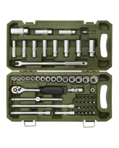 Купить Набор инструмента 3/8 55 предметов ДТ/5 Дело Техники 610755 в E-mobi