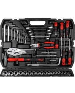 Купить Набор инструментов STARTUL PRO Stuttgart 1/4&quot;, 3/8&quot;, 1/2&quot; 6 граней, 142 предмета PRO-142S  в E-mobi