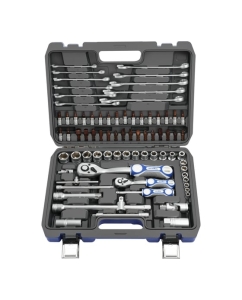 Купить Набор инструментов для авто GOODKING 78 предметов, 1/4 1/2, трещотка 72 зуба B-10078 в E-mobi