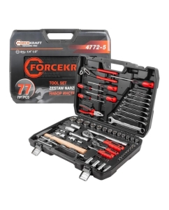 Купить Набор инструментов Forcekraft 77пр. 1/4