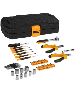 Купить Отвертка с набором бит и головок DEKO TZ45 45 предметов в кейсе 065-0313  в E-mobi