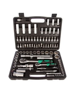 Купить Набор инструмента СЕРВИС КЛЮЧ 94 предмета, чемодан 71094 в E-mobi