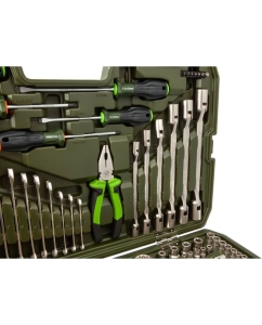 Купить Набор головок Дело Техники двенадцатигранных 1/4&quot;, 1/2&quot; с инструментом, 89 предметов 622789  в E-mobi