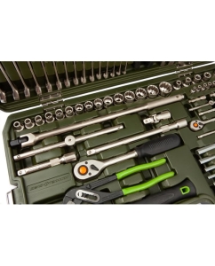 Купить Набор головок Дело Техники двенадцатигранных 1/4&quot;, 1/2&quot; с инструментом, 89 предметов 622789  в E-mobi