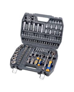Купить Набор инструмента 1/2 Dr и 1/4 Dr 108 предметов KRAFT KT 700300 в E-mobi