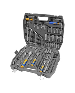 Купить Набор инструмента 1/2 Dr 3/8 Dr и 1/4 Dr 218 предметов KRAFT KT 700684 в E-mobi