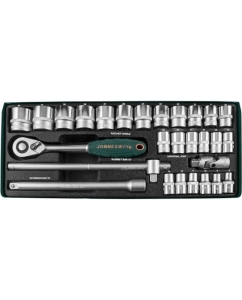 Купить Набор торцевых головок 1/2