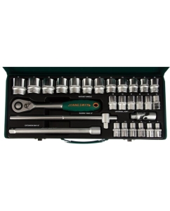 Купить Набор торцевых головок 1/2&quot;DR 8-34 мм Jonnesway S04H4728S  в E-mobi