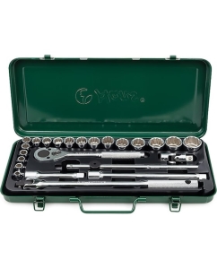 Купить Комплект 12-гранных головок 8-32мм, 24шт Hans 4624-2M в E-mobi