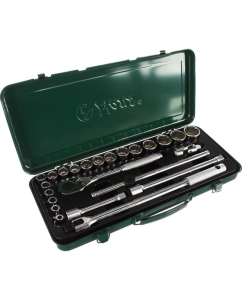 Купить Комплект 12-гранных головок 8-32мм, 24шт Hans 4624-2M  в E-mobi