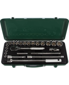 Купить Комплект 12-гранных головок 8-32мм, 24шт Hans 4624-2M  в E-mobi