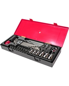 Купить Набор инструментов TORX, HEX ключи, головки в кейсе 40шт JTC-K1401 в E-mobi