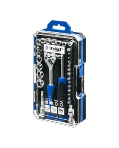 Купить Универсальный набор инструмента ЗУБР Профессионал Компакт-35, 35 предметов 27642-H35_z01  в E-mobi