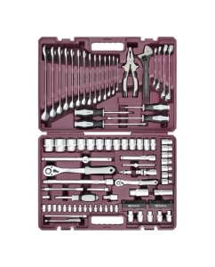 Купить Универсальный набор инструмента THORVIK TS101 1/4&quot;, 1/2&quot;DR, 101 предмет 054011  в E-mobi