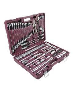 Купить Универсальный набор инструмента THORVIK TS101 1/4&quot;, 1/2&quot;DR, 101 предмет 054011  в E-mobi