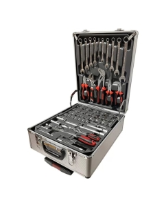 Купить Набор инструментов NIKONA CrV сталь, в алюминиевом ящике на колесах, 187 предметов 88-187 в E-mobi