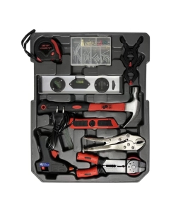 Купить Набор инструментов NIKONA CrV сталь, в алюминиевом ящике на колесах, 187 предметов 88-187  в E-mobi