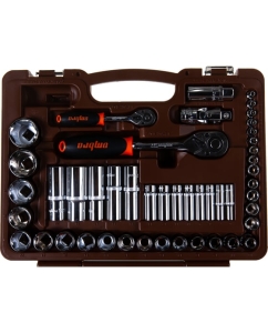 Купить Универсальный набор торцевых головок Ombra OMT69S 4-32 мм 1/4&quot; и 1/2&quot;DR  в E-mobi